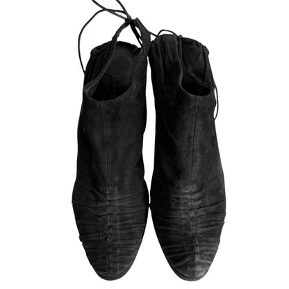 GUCCI Shoes Pumps Heel Bootie EU 37.5 US 7.5 Black Authentic