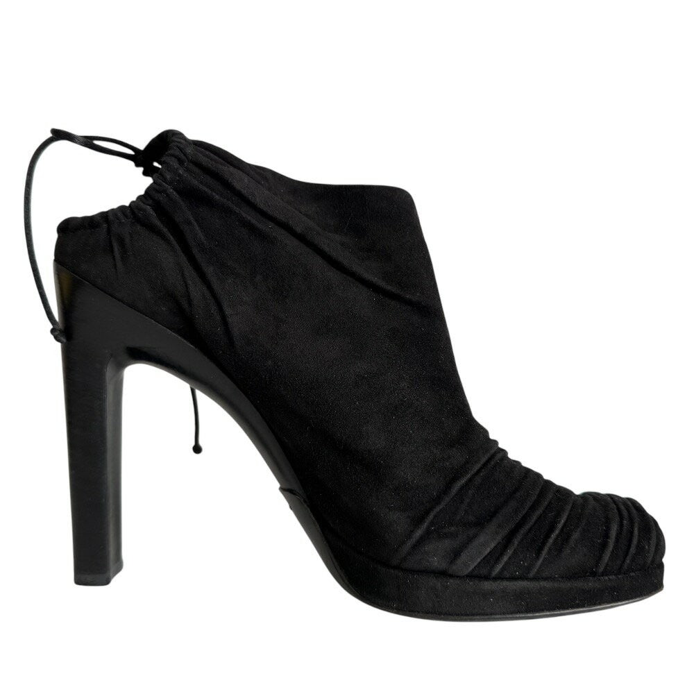 GUCCI Shoes Pumps Heel Bootie EU 37.5 US 7.5 Black Authentic