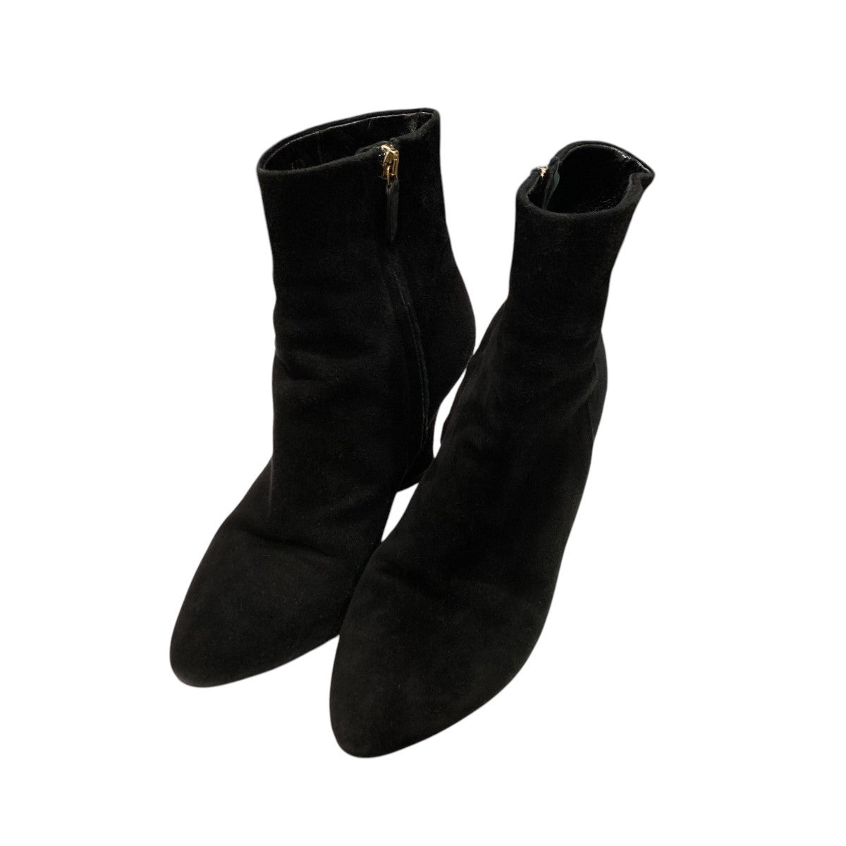 GUCCI Boots Shoes EU 37.5 US 7.5 Black Authentic