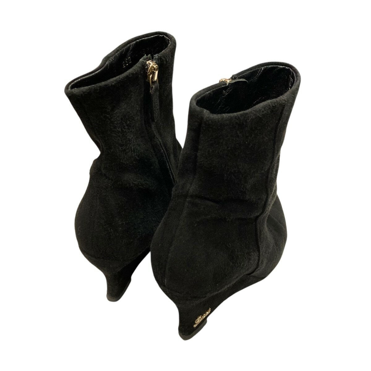 GUCCI Boots Shoes EU 37.5 US 7.5 Black Authentic
