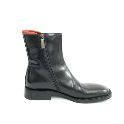 GUCCI Short Boots Shoes EU 36 US 6 Black Authentic