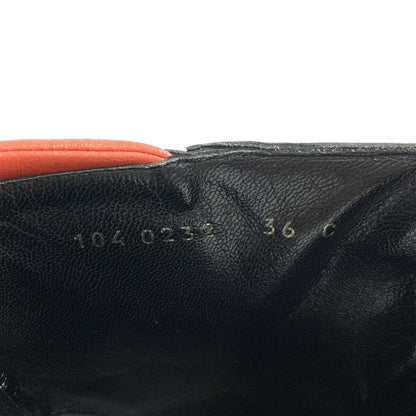 GUCCI Short Boots Shoes EU 36 US 6 Black Authentic