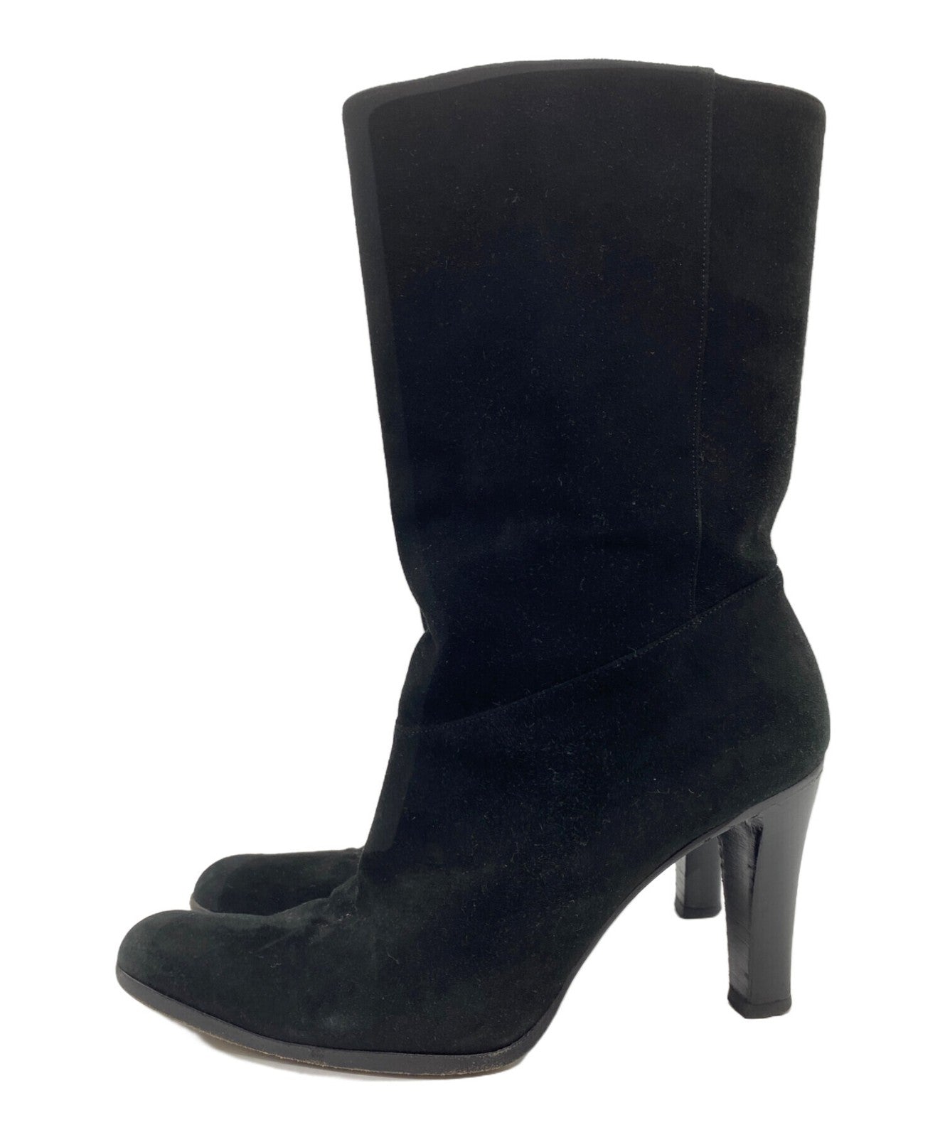 GUCCI Short Boots Shoes EU 37 US 7 Black Authentic