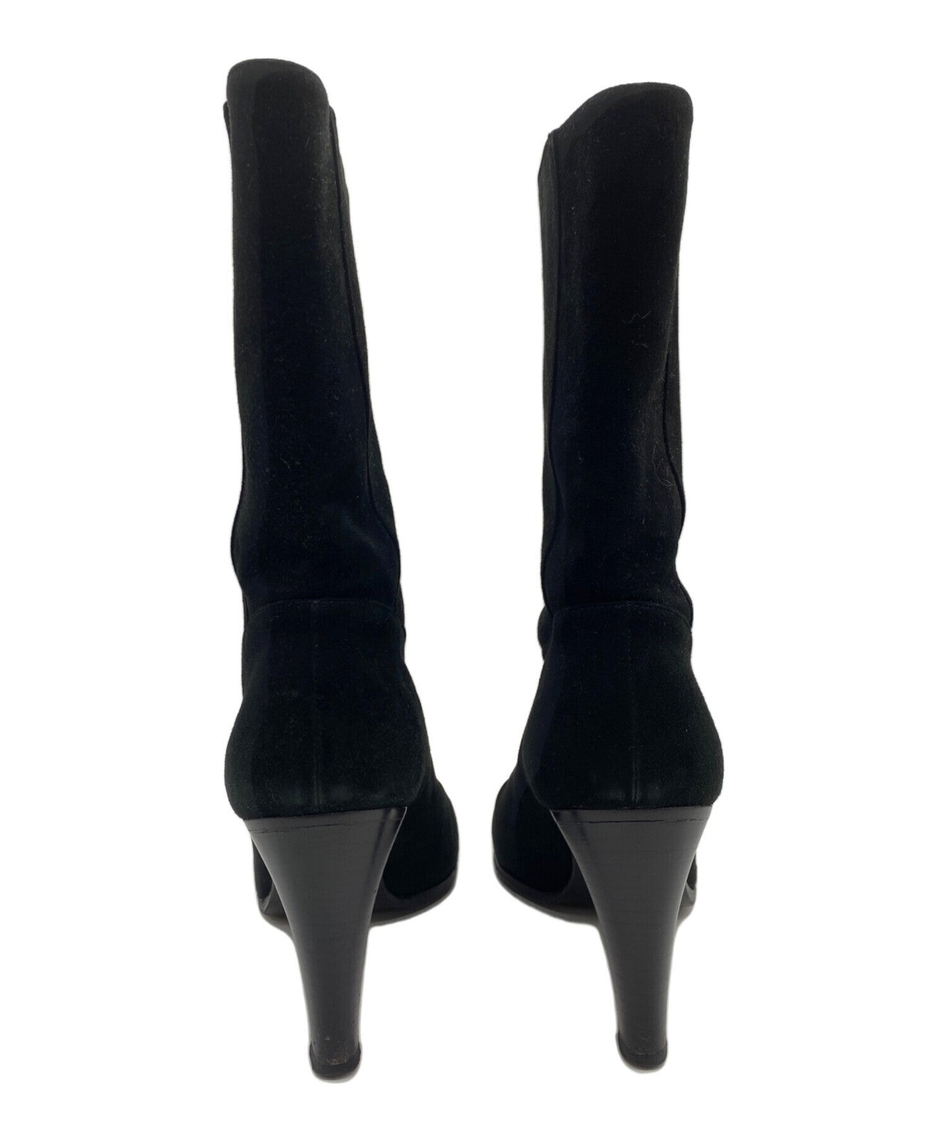 GUCCI Short Boots Shoes EU 37 US 7 Black Authentic
