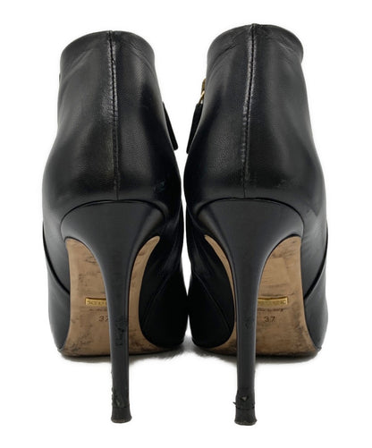 GUCCI Bootie Shoes EU 37 US 7 Black Authentic
