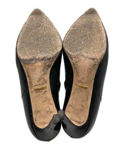 GUCCI Bootie Shoes EU 37 US 7 Black Authentic