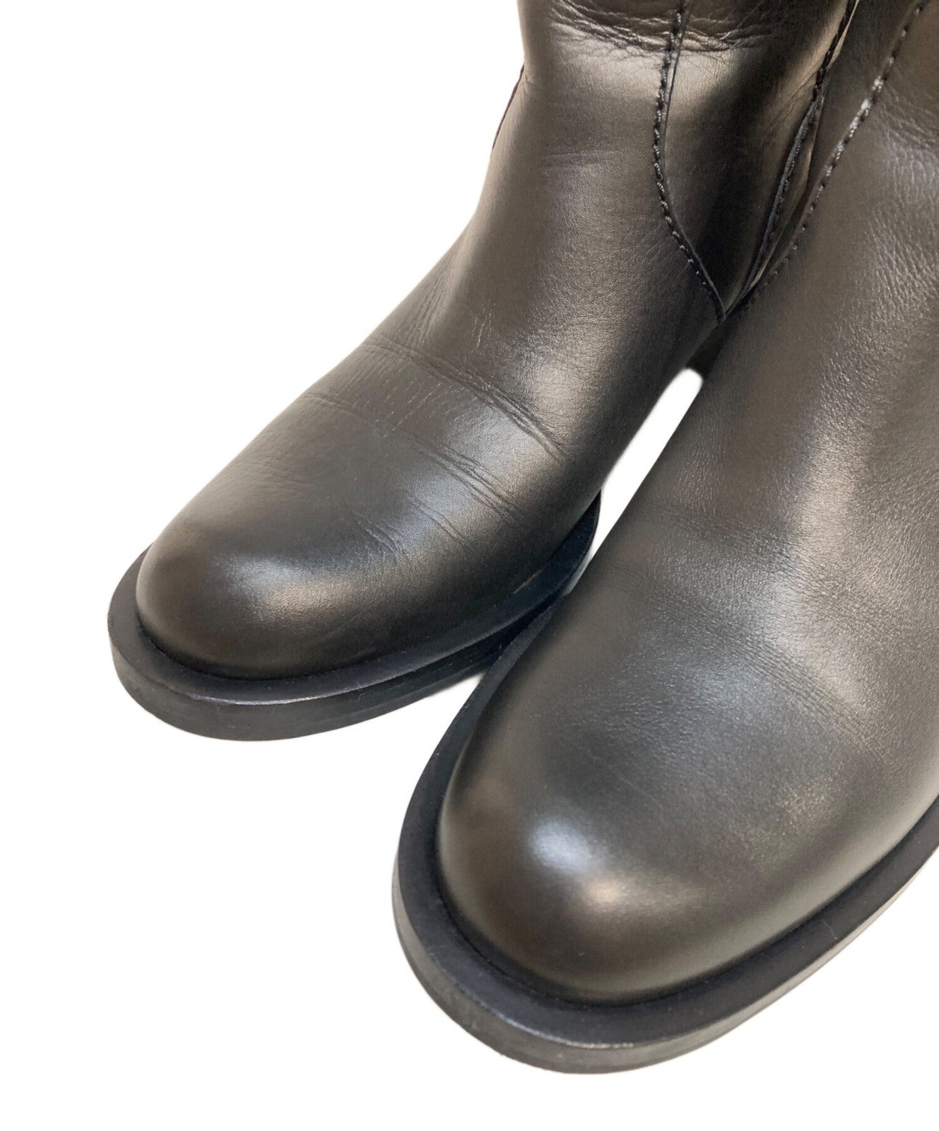GUCCI Long Boots Shoes GG Marmont EU 35.5 US 5.5 Black Authentic