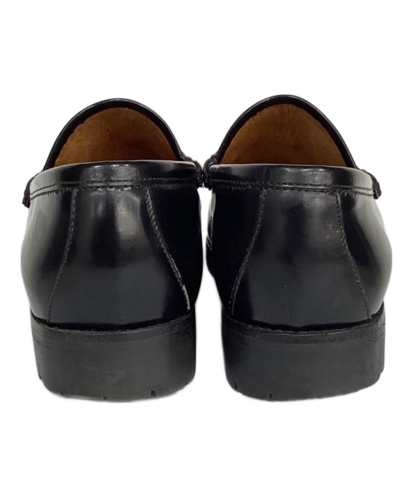 GUCCI Loafers Shoes Horse Bit EU 36.5 US 6.5 Black Authentic