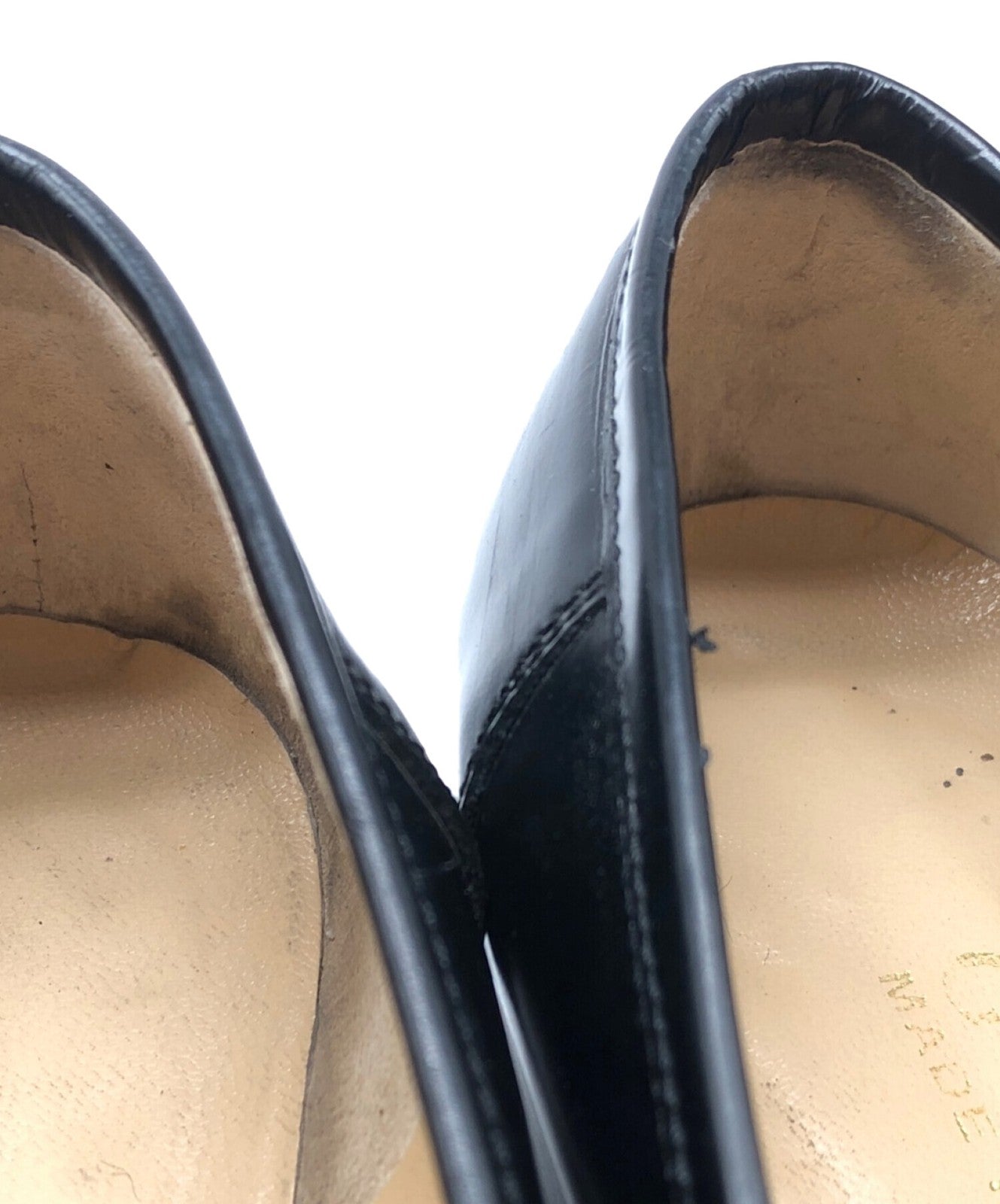 GUCCI Loafers Shoes Horse Bit EU 36 US 6 Leather Black Authentic