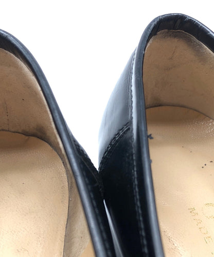 GUCCI Loafers Shoes Horse Bit EU 36 US 6 Leather Black Authentic