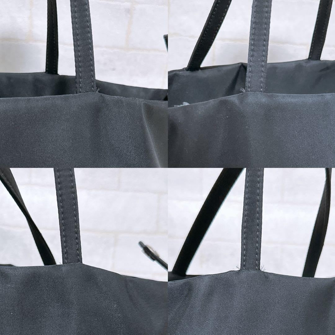 FENDI Hand Bag Tote Purse FF Nylon Authentic
