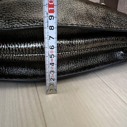 TOD'S Hand Bag Tote Purse Khaki Green Authentic