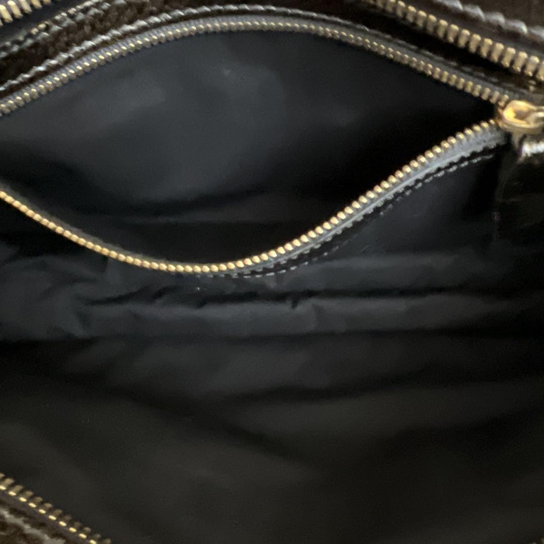 TOD'S Hand Bag Tote Purse Khaki Green Authentic