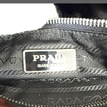 PRADA Hand Bag Tote Purse Logo Nylon Multicolor Authentic