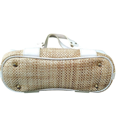 Chloe Hand Bag Tote Purse Basket Bag Leather Authentic