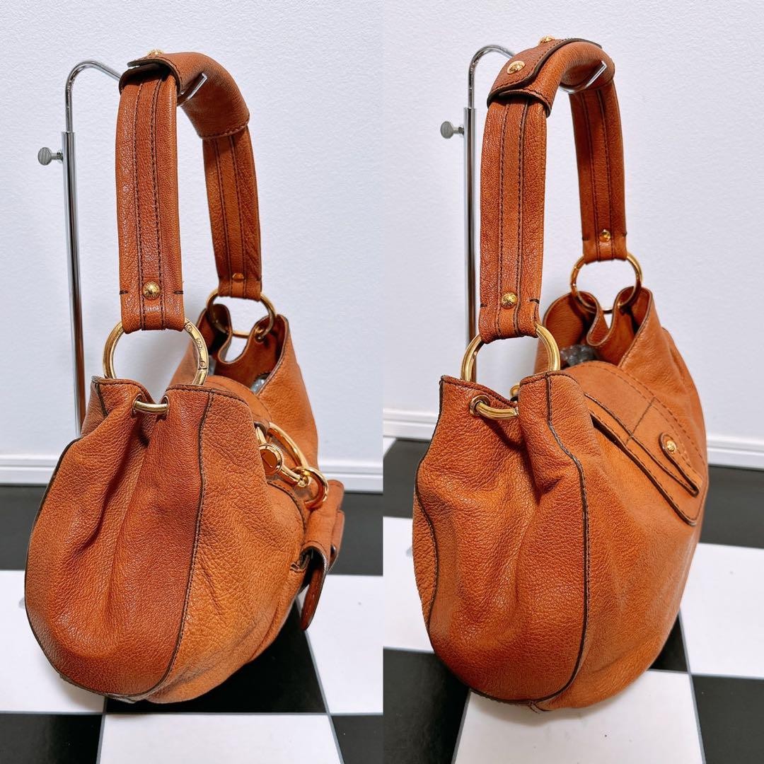 TOD'S Hand Bag Tote Purse Leather Authentic