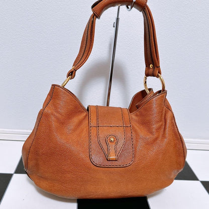 TOD'S Hand Bag Tote Purse Leather Authentic