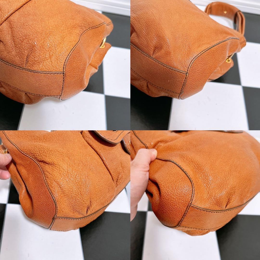 TOD'S Hand Bag Tote Purse Leather Authentic