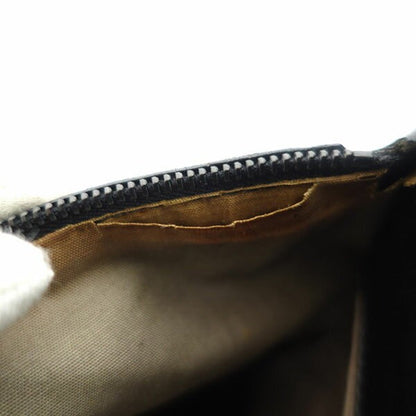 BOTTEGA VENETA Clutch Bag Second Bag Intrecciato Leather Black Authentic