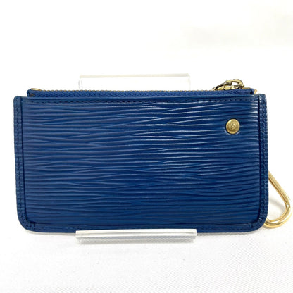 LOUIS VUITTON Coin Case Wallet Purse Compact Pochette Cles Epi M63805  Auth