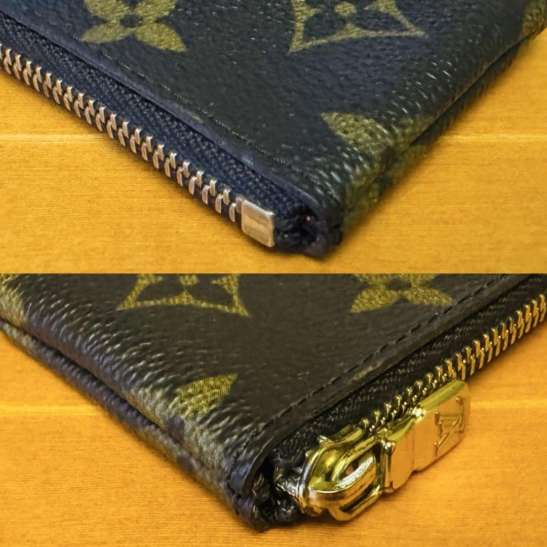 LOUIS VUITTON Coin Case Wallet Purse Compact Pochette Cles Monogram Auth