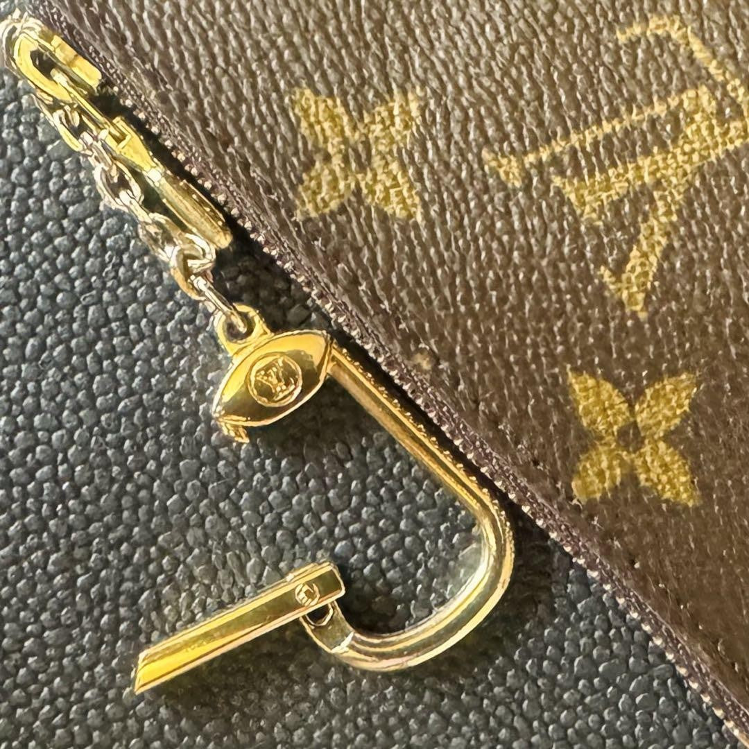 LOUIS VUITTON Coin Case Wallet Purse Compact Pochette Cles Monogram Auth