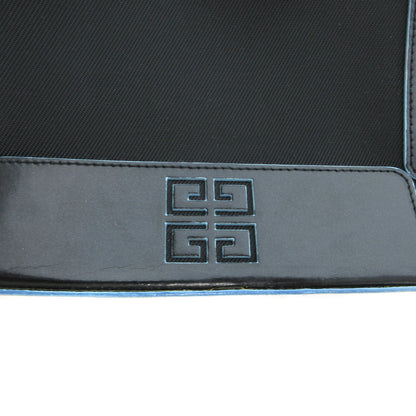 GIVENCHY Shoulder Bag Purse 4G Leather Black Authentic