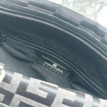 GIVENCHY Hand Bag Tote Purse 4G Black Authentic