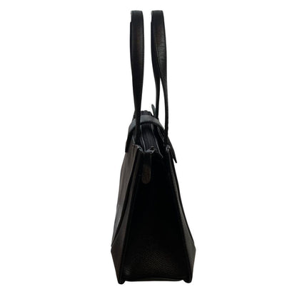GIVENCHY Hand Bag Tote Purse 4G Leather Black Authentic