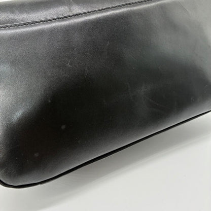 GIVENCHY Shoulder Bag Purse 4G Leather Black Authentic