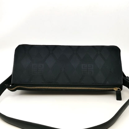 GIVENCHY Shoulder Bag Purse Accessory Pouch 4G Black Authentic