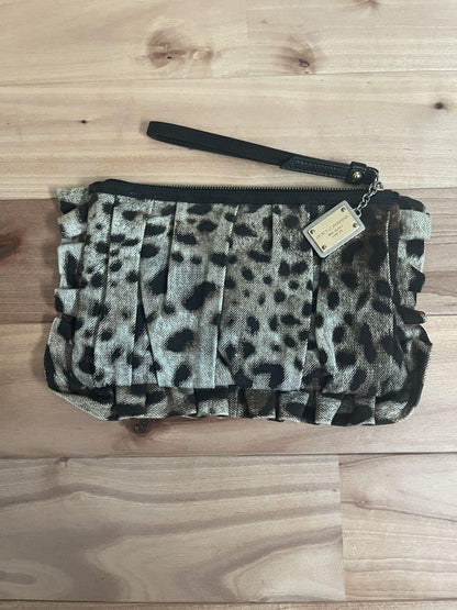 Dolce & Gabbana Clutch Bag Second Bag Leopard Authentic