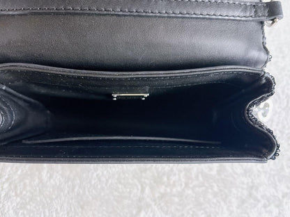 Dolce & Gabbana Shoulder Bag Purse DGGIRLS Black Authentic