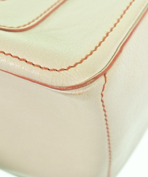 CELINE Hand Bag Tote Purse White Authentic