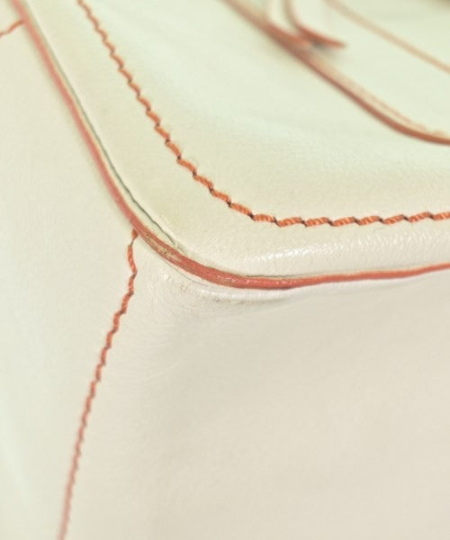 CELINE Hand Bag Tote Purse White Authentic