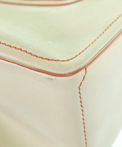 CELINE Hand Bag Tote Purse White Authentic