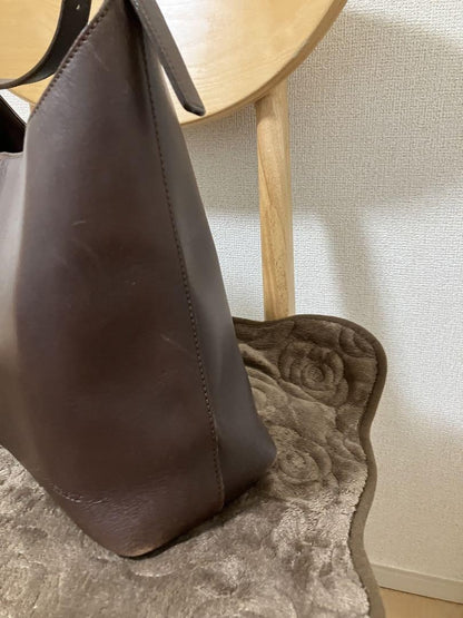 BURBERRY Shoulder Bag Purse Nova Check Brown Authentic