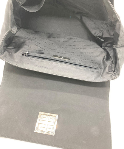 GIVENCHY Hand Bag Tote Purse 4G Black Authentic