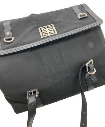 GIVENCHY Hand Bag Tote Purse 4G Black Authentic