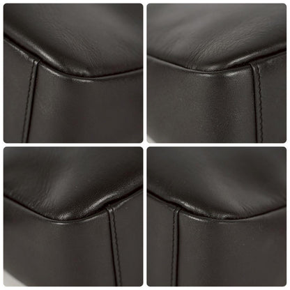 GIVENCHY Hand Bag Tote Purse Black Leather Authentic