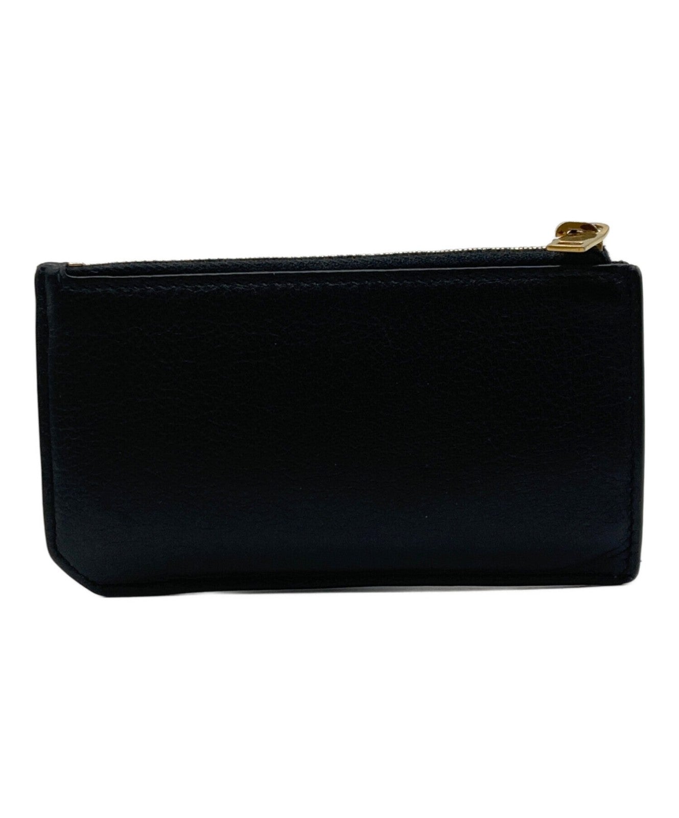 Saint Laurent Paris Fragment Case Purse YSL Cassandra Black Authentic