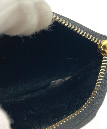 Saint Laurent Paris Fragment Case Purse YSL Cassandra Black Authentic