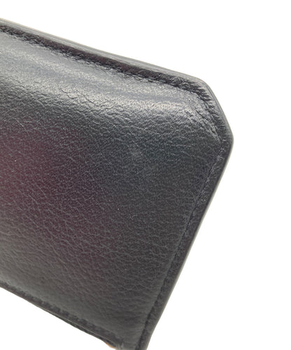 Saint Laurent Paris Fragment Case Purse YSL Cassandra Black Authentic