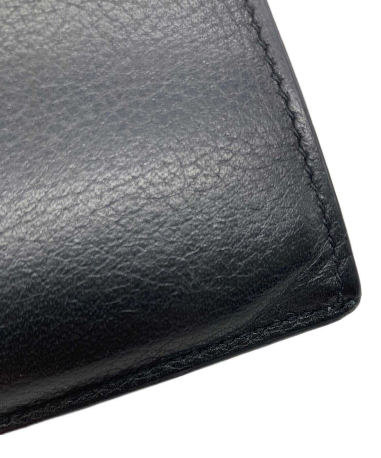Saint Laurent Paris Fragment Case Purse YSL Cassandra Black Authentic
