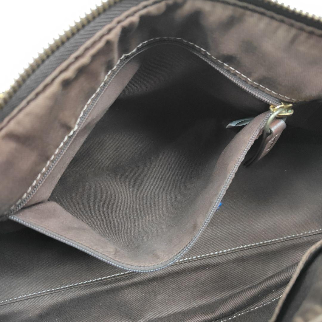 BURBERRY BLUE LABEL Shoulder Bag Purse 2way Nylon Leather Authentic
