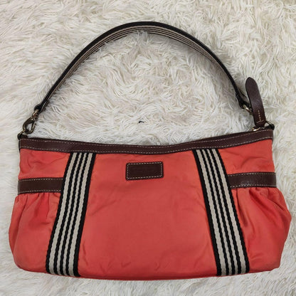 BURBERRY BLUE LABEL Shoulder Bag Purse 2way Nylon Leather Authentic