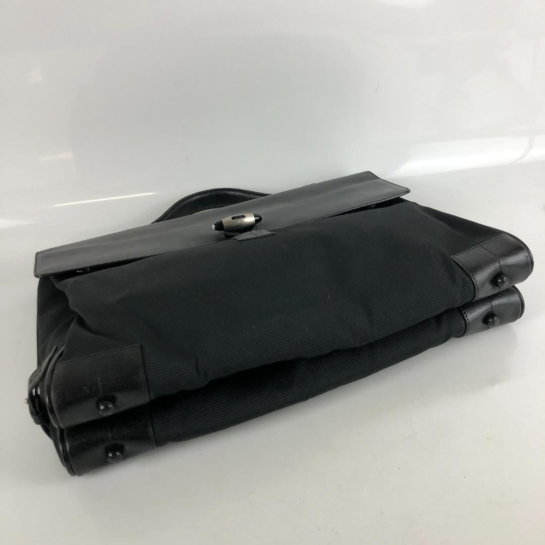 Montblanc Business Bag Briefcase Black Authentic