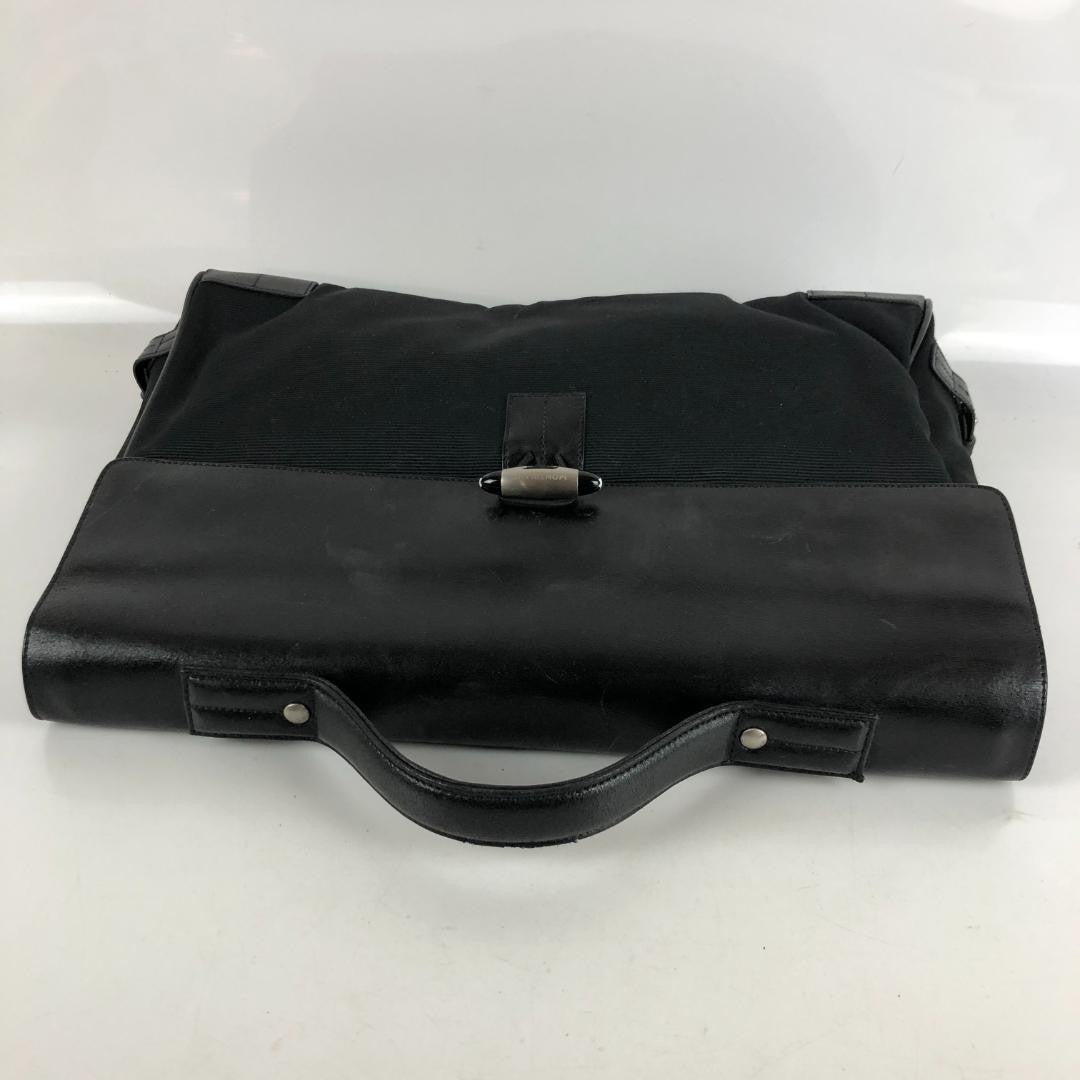 Montblanc Business Bag Briefcase Black Authentic
