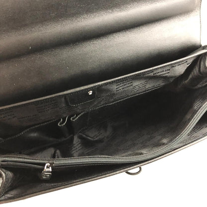 Montblanc Business Bag Briefcase Black Authentic
