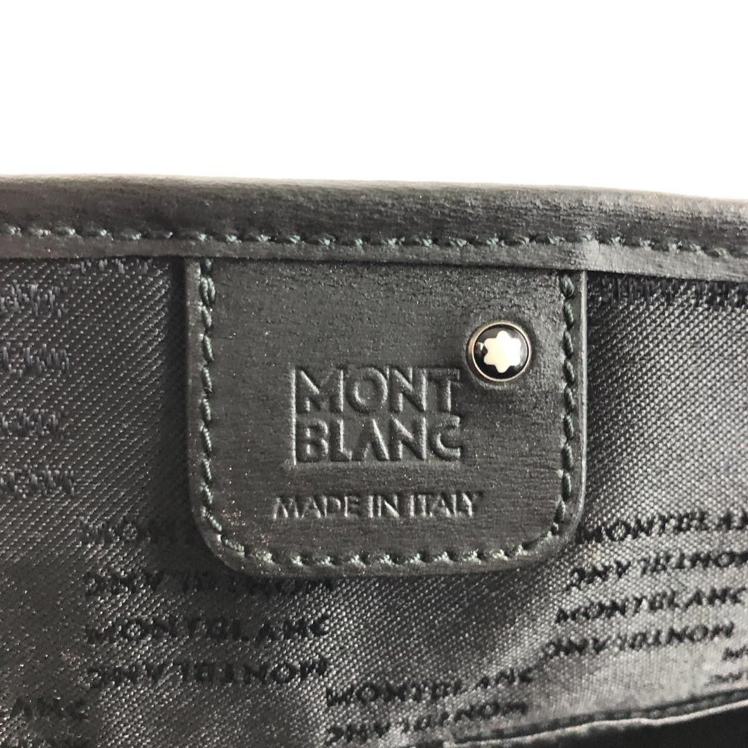 Montblanc Business Bag Briefcase Black Authentic